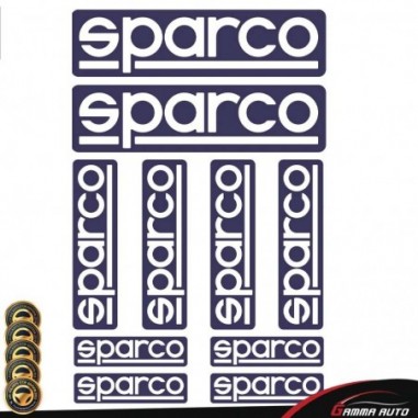 KIT OF 10 SPARCO STICKERS      09003