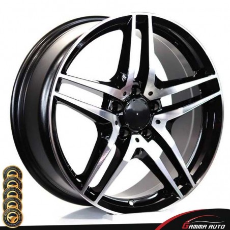 Jantes 8.5* 19 - 5x112 ET45 66.6 Black Diamond