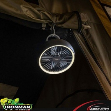 ITENTFAN003 : Rechargeable Hi-Flow Tent Fan and LED Light