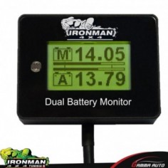 IDBM001 12V DIGITAL BATTERY MONITOR (SUITS SINGLE AND DUAL BATTERY SETUPS) UNIVERSAL