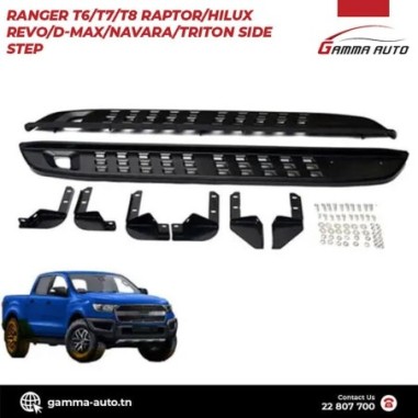 Marche Pied Ranger T6/T7/T8 raptor/Hilux revo/d-max/NAVARA/triton side step