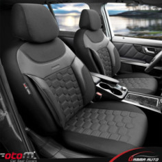 Housse OTOM CARBON Fumé/NOIR