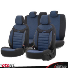 Housse OTOM LINE  NOIR/BLEU