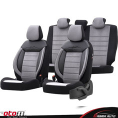 Housse OTOM COMFORTLINE TISSU  Fumé/NOIR Brûlé