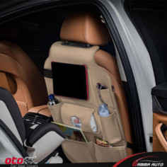OTOM UNIVERSAL SEAT BACK ORGANIZER BEIGE