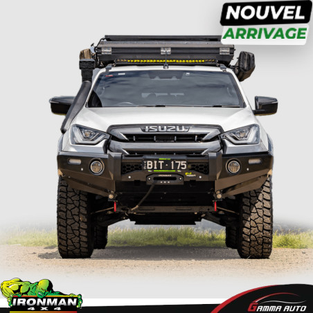 Pare Chocs Proguard No Loop ISUZU D-MAX - 8/2019+ IRONMAN : BBT074-NL