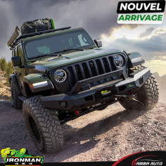 JL(4Door) 2018+ & JT 4/2019+ Steel Winch Bull Bar Raid...