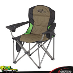 DELUXE SOFT ARM CAMP CHAIR (150KG RATED) UNIVERSAL :...