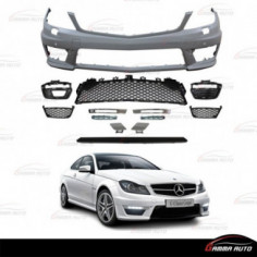 Pare Chocs Av Look C63 Mercedes Classe C W204 Restyee...