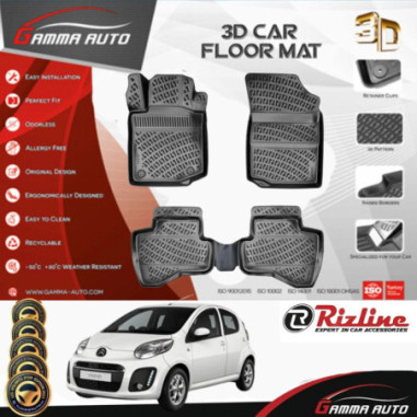 Tapis Sur Mesure Gamma Auto PVC Citroen C1...