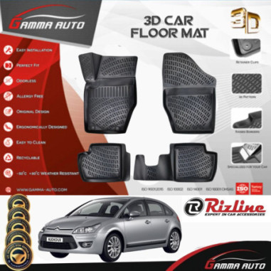 Tapis Sur Mesure Gamma Auto PVC Citroen C4...