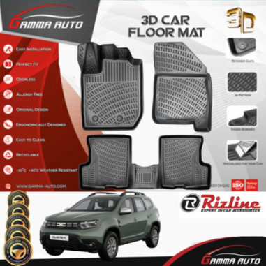 Tapis Sur Mesure Gamma Auto PVC Dacia Duster...
