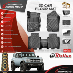 Tapis Sur Mesure Gamma Auto PVC Ford Bronco - 4 porte 2021 +