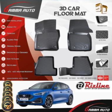 Tapis Sur Mesure Gamma Auto PVC Ford Focus 3...