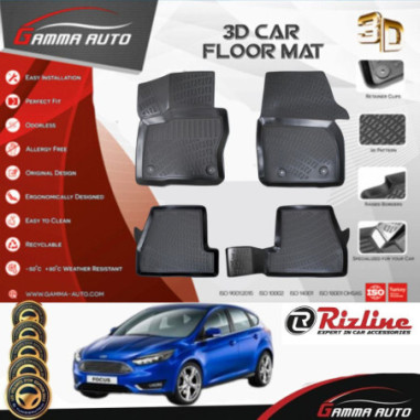 Tapis Sur Mesure Gamma Auto PVC Ford Focus 3.5...