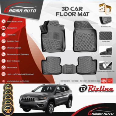 Tapis Sur Mesure Gamma Auto PVC Jeep Cherokee...
