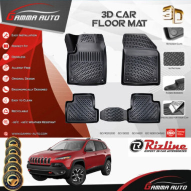 Tapis Sur Mesure Gamma Auto PVC Jeep Cherokee...