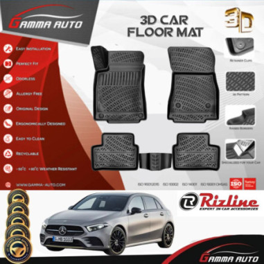 Tapis Sur Mesure Gamma Auto PVC Mercedes A...