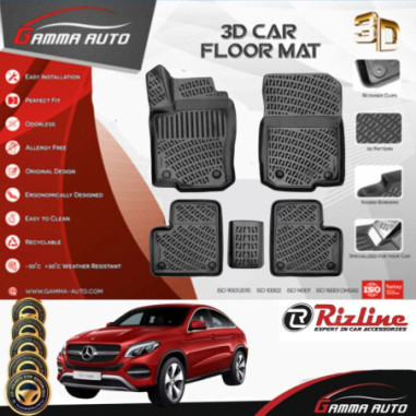 Tapis Sur Mesure Gamma Auto PVC Mercedes GLE...