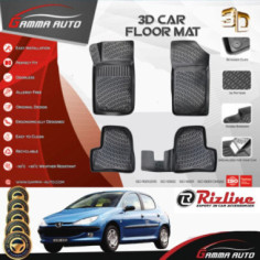 Tapis Sur Mesure Gamma Auto PVC Peugeot 206 1999 +