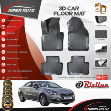 Tapis Sur Mesure Gamma Auto PVC Peugeot 508...