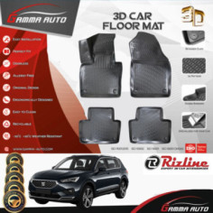 Tapis Sur Mesure Gamma Auto PVC Seat Tarraco 2015 +