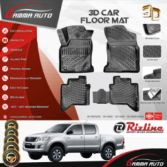 Tapis Sur Mesure Gamma Auto PVC Toyota Hilux 2015 +