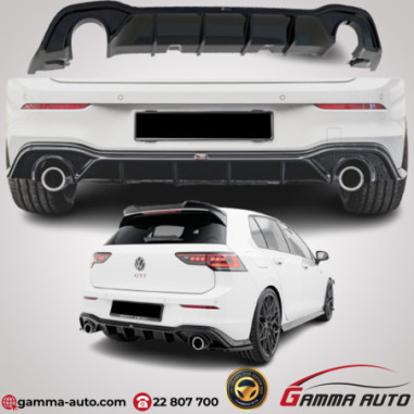 DIFFUSEUR R POUR GOLF 8 GTI MAX  POUR PARE-CHOCS NORMAL