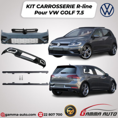 KIT CARROSSERIE R-line Pour VW GOLF 7.5
