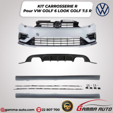 KIT CARROSSERIE R Pour VW GOLF 6 Look Golf 7.5