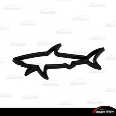 Logo shark noir