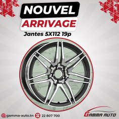 Jantes 9.0*19-5*112 ET48 66.6 Gun Metal Diamond