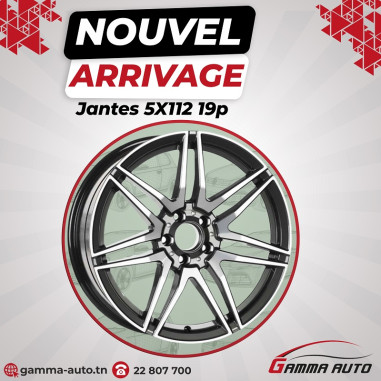 Jantes 9.0*19-5*112 ET48 66.6 Gun Metal Diamond