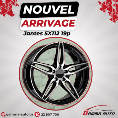 Jantes 8.5* 19 - 5x112 ET45 66.6 Black Diamond