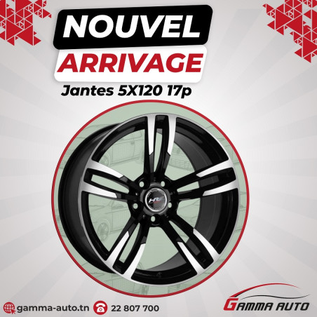 4 Jantes Alu 17 Pouces 5X120