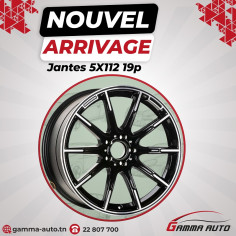 Jantes 8.5*19-5*112 ET44 66.6 Black Diamond