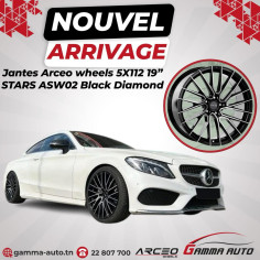 Jantes 8.5*19-5*112 ET35 73.1 Black Diamond