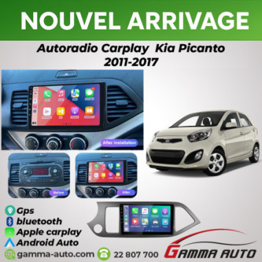 Poste Android Autoradio Carplay  Kia Picanto...