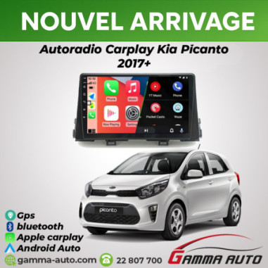 Poste Android Autoradio Carplay Kia Picanto  2017+