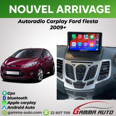 Poste Android Autoradio Carplay Ford fiesta 2009+