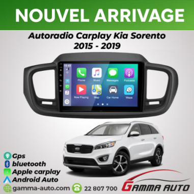 Poste Android Autoradio Carplay Kia Sorento...