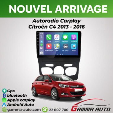 Poste Android Autoradio Carplay Citroën C4 2013...