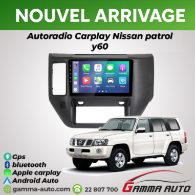 Poste Android Autoradio Carplay Nissan patrol...