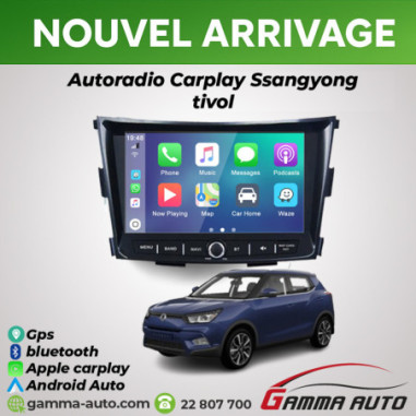 Poste Android Autoradio Carplay Ssangyong...
