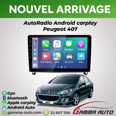Poste Android Autoradio Carplay Peugeot 407