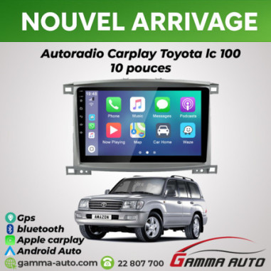 Poste Android Autoradio Carplay Toyota lc 100...