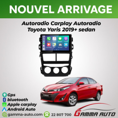 Poste Android Autoradio Carplay Toyota Yaris...
