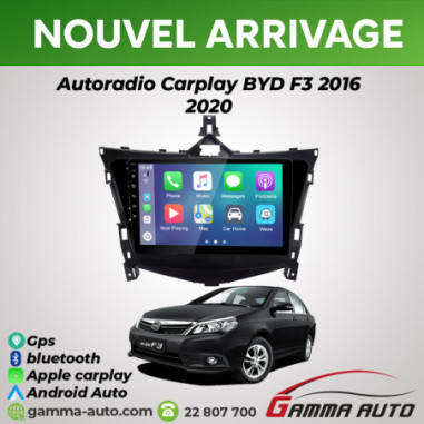 Poste Android Autoradio Carplay BYD F3 2016 2020