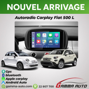 Poste Android Autoradio Carplay Fiat 500 L