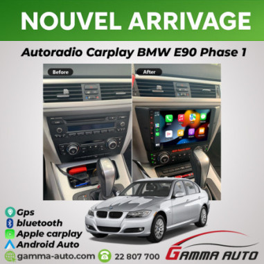 Poste Android Autoradio Carplay BMW E90